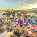 Le marché flottant de Cai Rang