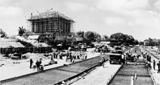 construction mausolee ho chi minh