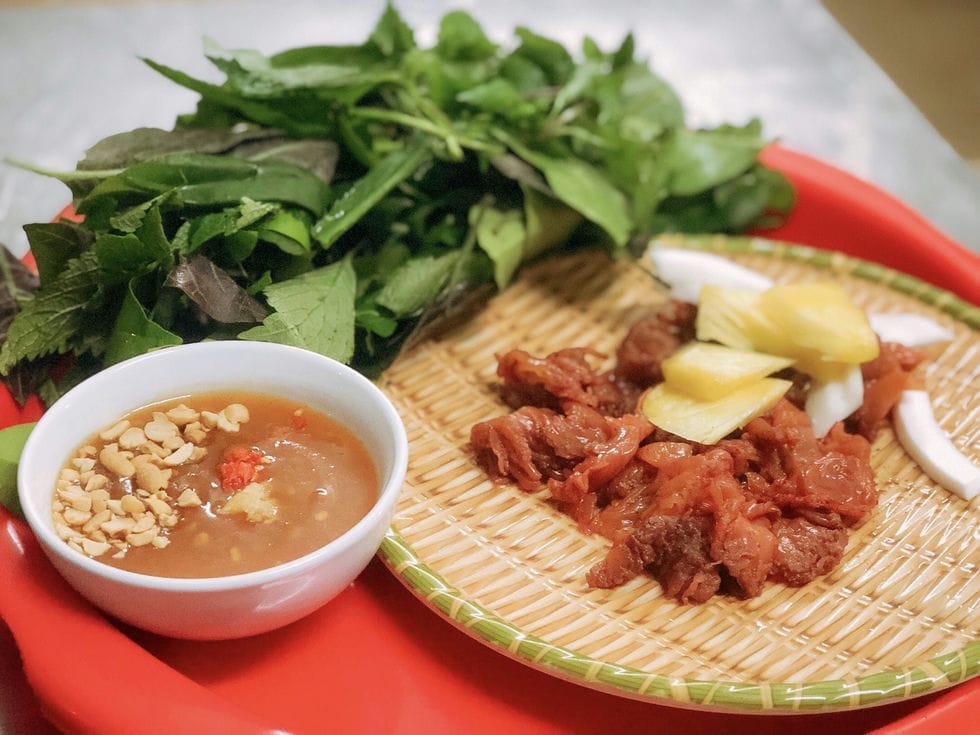 salade de méduse rouge