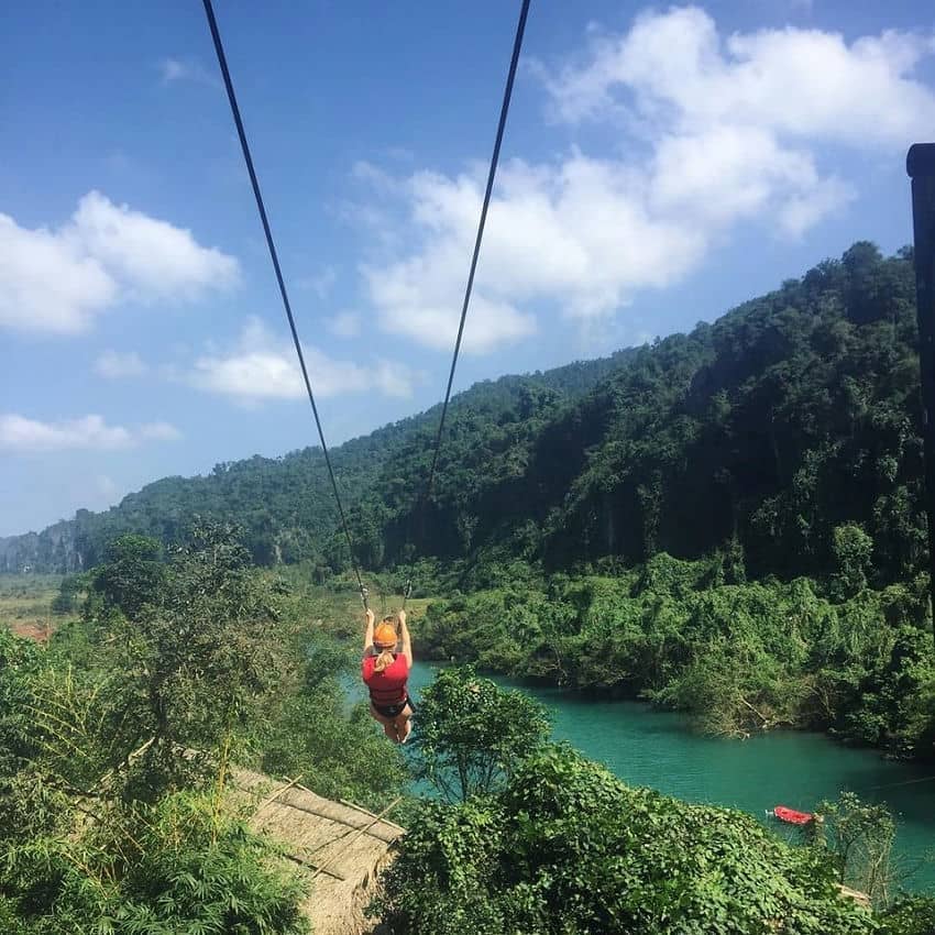Top 10 choses faire Phong Nha Ke Bang rivière chay