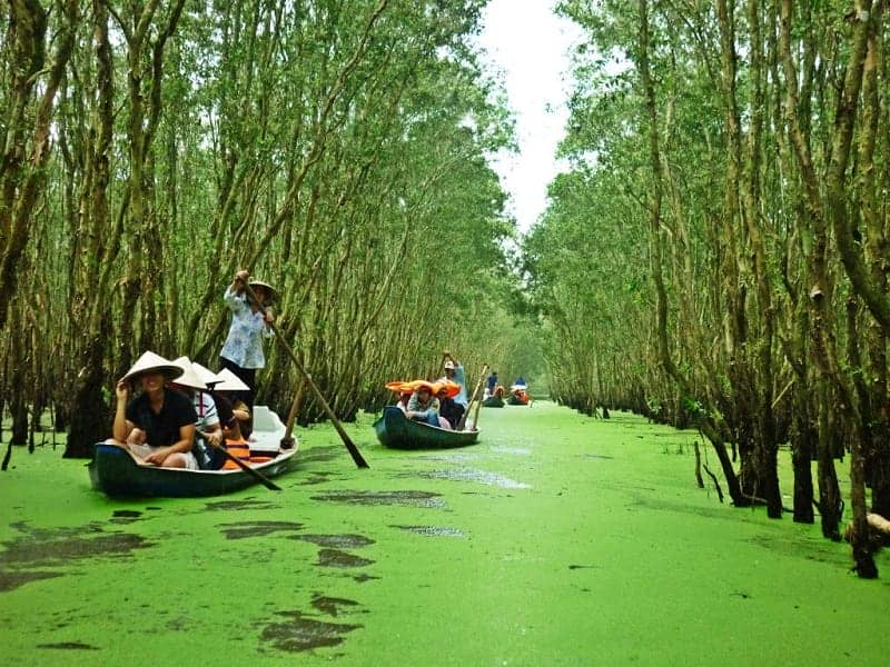 delta mekong hors sentiers battus sampan